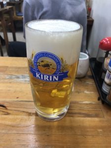 キリンビールの生ビール大