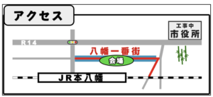 いちフェス会場のマップ