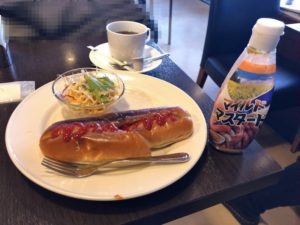 レストのホッドドッグセット