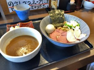 長男、もんたいちおの特製つけ麺