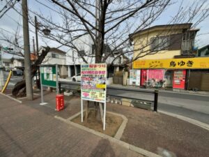 桜の“開花日”を当てる参加型イベントの対象の桜の木(曽谷)2026年2月24日筆者撮影