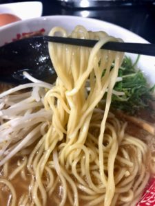 徳福の徳島中華そばの麺