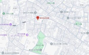 郭沫若記念館の地図