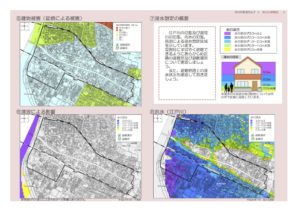 地震および浸水被害リスクの可視化