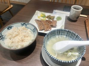 たんや十兵衛の牛タン定食