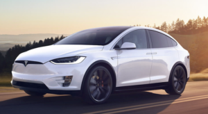 テスラモデルXのホワイト