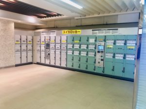 JR市川駅(改札外)のコインロッカー