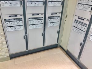 JR市川駅(改札外)の大型コインロッカー