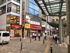 三井住友銀行ATM前の様子