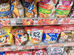 オオゼキで売られているコーンフレーク