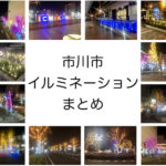 《市川市イルミネーション》バレンタインまでの6駅イルミネーション!
