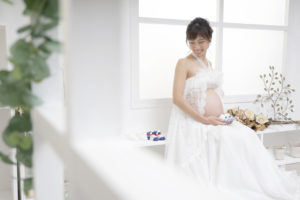 ぷるふぁみで撮影された妊婦さんの写真