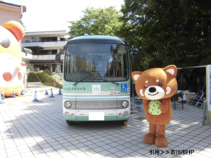 梨丸号の運賃・時刻表！コミュニティバス北東部ルート！