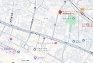 セブンイレブン 市川真間銀座通り店 地図