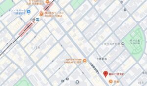 嘉味 行徳食堂の地図