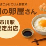 市川駅に“幻の卵屋さん”登場｜日本たまごかけごはん研究所のブランド卵バイキングが期間限定開催