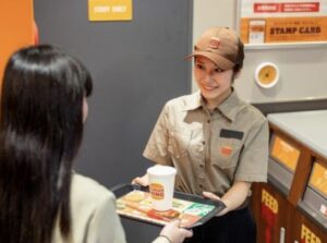 バーガーキング接客風景