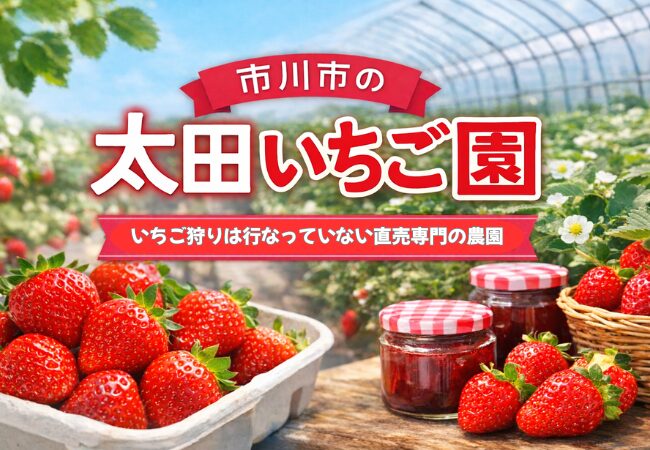 太田いちご園｜市川市で新鮮ないちご・加工品を直売する地元農園
