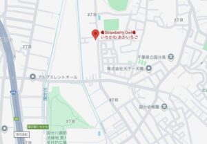 いちかわ あかいちごの地図