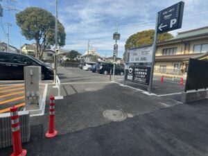 葛飾八幡宮有料駐車場(タイムズ)