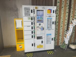 改札外北口NerDays付近のコインロッカー