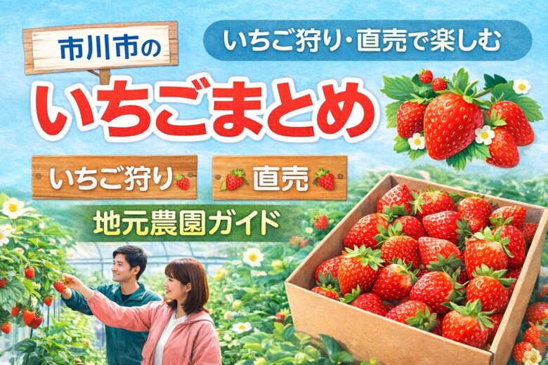 市川市のいちごまとめ｜いちご狩り・直売で楽しむ地元農園ガイド