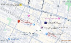 アイリンクタウン地図