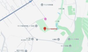 市川動植物園地図