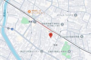 神明寺(市川市鬼越)の地図