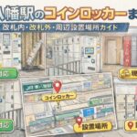 本八幡駅のコインロッカーまとめ｜改札内・改札外・周辺設置場所・料金ガイド