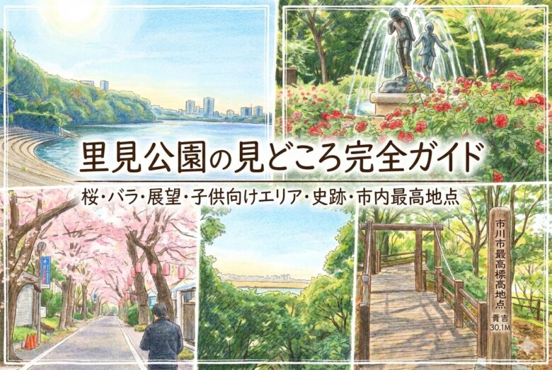 里見公園の見どころ完全ガイド｜所要時間・アクセス・季節の花・史跡まとめ