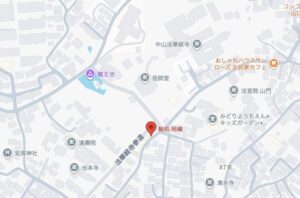 鮨処岡嶋の地図