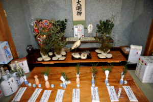 駒形大神社「にらめっこおびしゃ」奉謝(ほうしゃ)