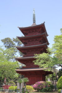 中山法華経寺五重塔