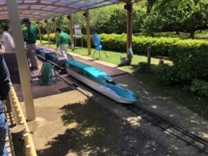 ミニ鉄道(はやぶさ)