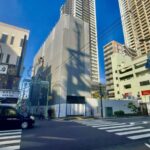 (仮称)糸信ビルが本八幡駅近くで建て替え工事中|飲食店テナントは入る?【追跡】