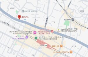 Allez le pain（アレ・ル・パン）」の地図