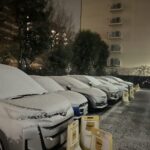 【2026年2月8日】市川駅周辺で積雪を確認｜すずらん公園・駐車場の様子と運転/歩行の注意点