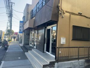 瑞乃麺の開店場所の外観(2026年2月3日筆者撮影)