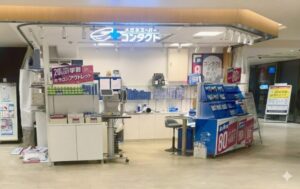 シャポー本八幡2F「メガネスーパーコンタクト」店舗外観（正面）2026年2月26日筆者撮影