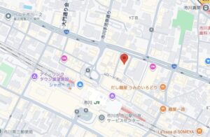 たなせこども PINES DENTALの地図