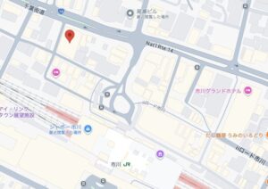 KEISEI×BIZcomfort市川の地図