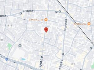 酒処てまりの地図