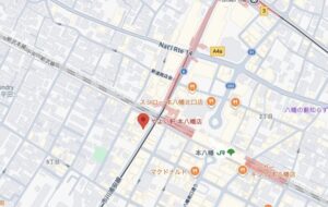 やよい軒 本八幡店の地図