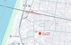 寺庭マルシェ開催の安国院の地図