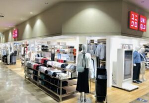 ユニクロ店舗の様子