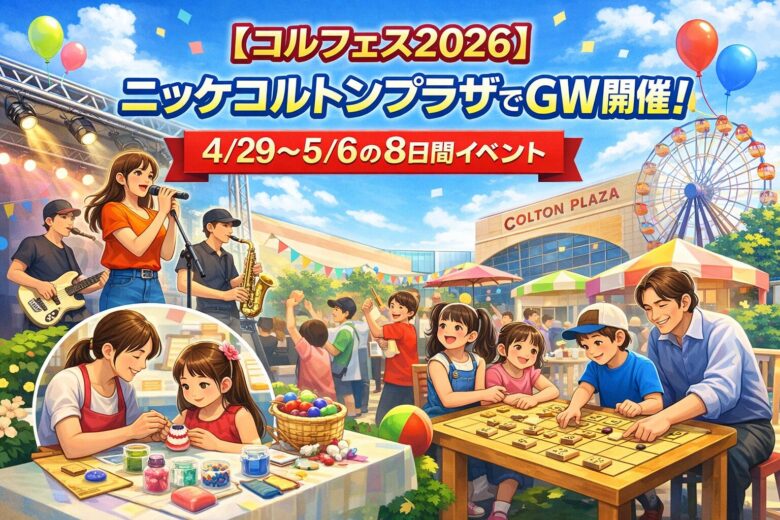 【コルフェス2026】コルトンプラザでGW開催！4/29〜5/6の8日間イベント