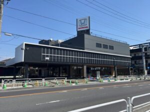 Honda Cars 西千葉 市川北店がリニューアルオープン予定｜市川市南大野で新店舗建物を確認