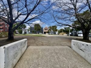さくらまつり会場の塩の花公園の様子(2026年3月筆者撮影)