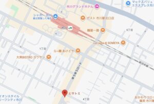 「ヒサトミ（HISATOMI）」の地図